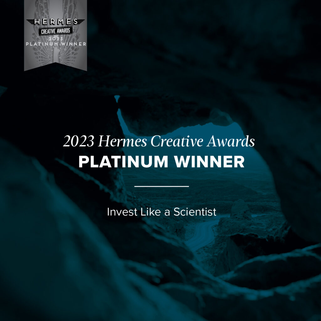 Matson Money Earns A 2023 Hermes Creative Award for Invest Like a Scientist